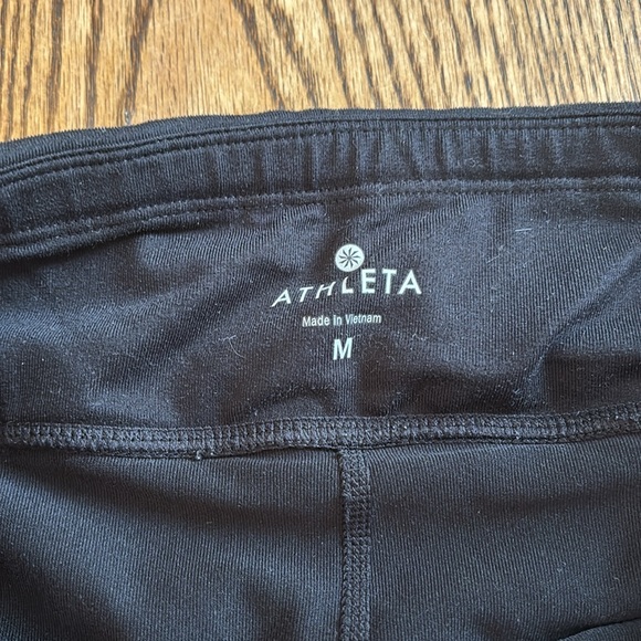 Athleta Black Bike Shorts - Picture 3 of 4